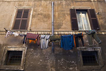 Image showing Clothesline