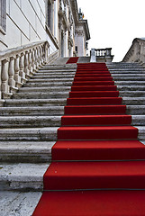 Image showing Red carpet