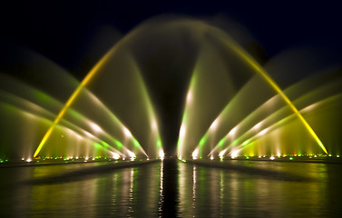 Image showing Water show