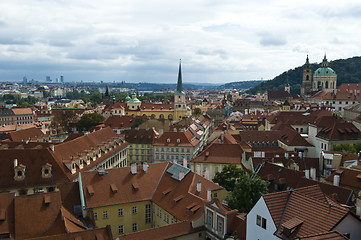 Image showing View over Prague