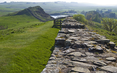 Image showing Hadrians Wall