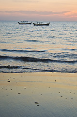 Image showing Sunset in Khao Lak