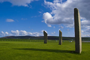 Image showing Standing Stones of Stenness