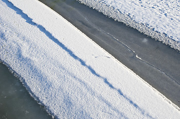 Image showing Cracking ice