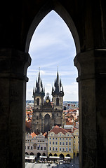 Image showing Old town square