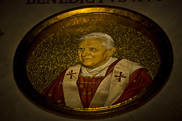 Image showing Pope Benedict XVI