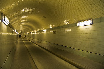 Image showing Old Elbtunnel