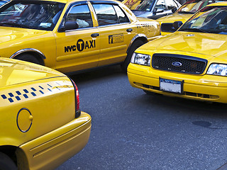 Image showing NYC Taxis