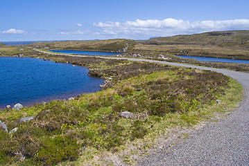 Image showing lonely country road