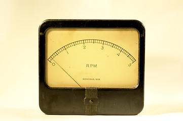 Image showing Old Meter