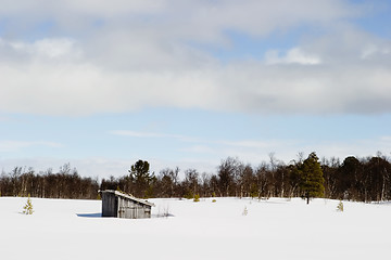 Image showing Frozen Lake Landscape