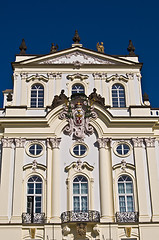 Image showing Old palaces in Prague