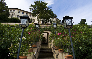 Image showing Castle garden