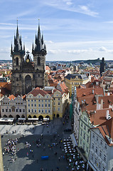 Image showing Old town square