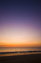 Image showing Sunset in Khao Lak