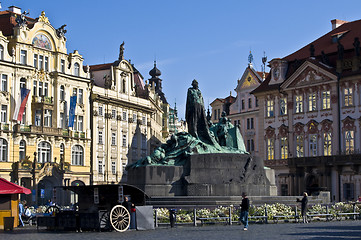 Image showing Old town square