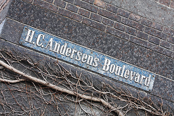 Image showing HC Andersen Boulevard