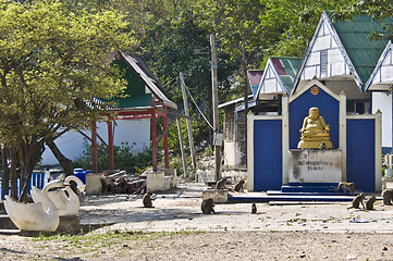 Image showing Wat Khao Takiap