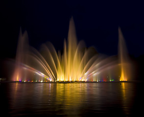 Image showing Water show