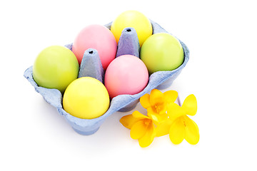 Image showing Easter eggs