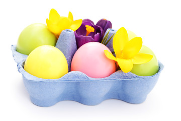 Image showing Easter eggs