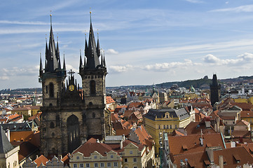 Image showing Old town square