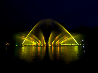 Image showing Water show