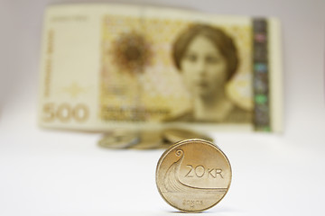 Image showing Norwegian money