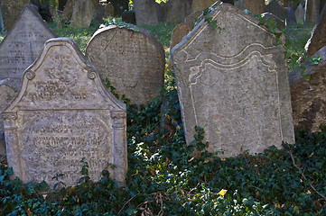 Image showing Jewish cemetery