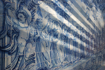 Image showing Portuguese tiles