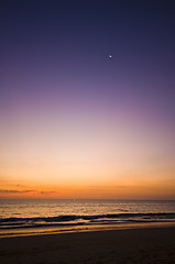 Image showing Sunset in Khao Lak