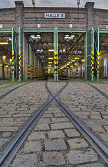 Image showing Tram garage