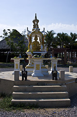 Image showing Wat Khao Takiap