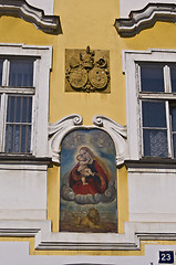 Image showing Old palaces in Prague