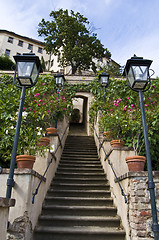 Image showing Castle garden