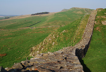 Image showing Hadrian's wall