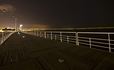 Image showing Tejo at night