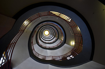 Image showing Spiral staircase