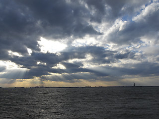 Image showing Harbor of New York City