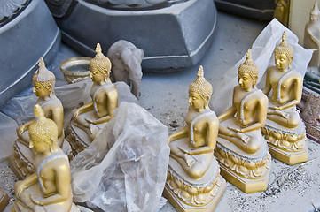 Image showing Buddha statues