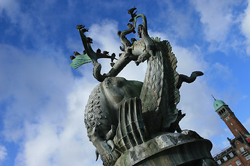 Image showing Dragon Statue