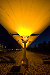 Image showing Yellow roofs