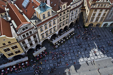 Image showing Old town square