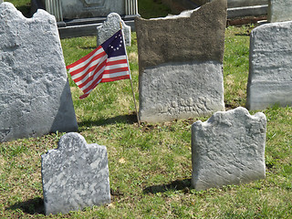 Image showing American cemetery