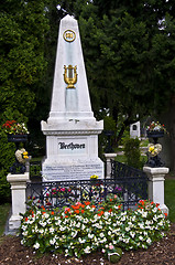 Image showing Beethoven's grave