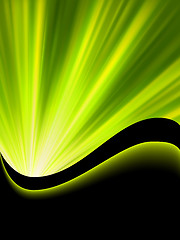 Image showing Bright blast green tone background. EPS 8