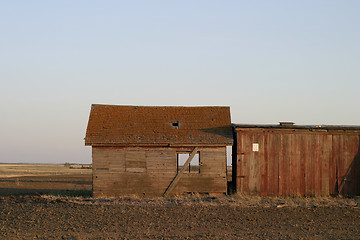 Image showing Old Abandoned Farm Granery