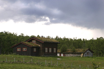 Image showing Mountain Cabin