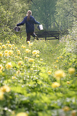 Image showing Fetching Water