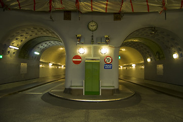 Image showing Old Elbtunnel